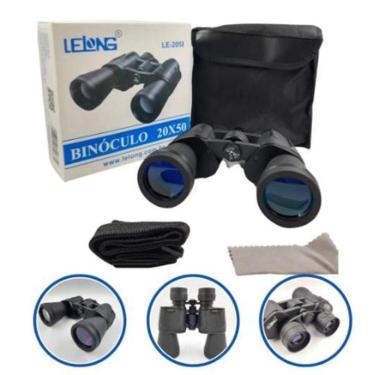 Imagem de Binóculo Profissional 20X: Zoom, Emborrachado Foco Ajustável