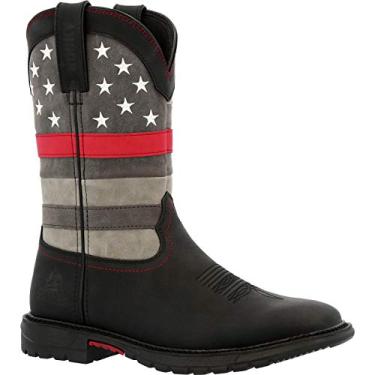 Imagem de Rocky Red Line Bota feminina Western, Preto, 35