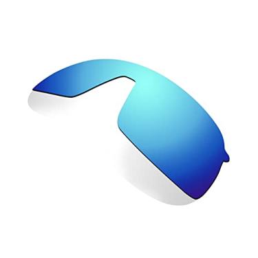 Imagem de Littlebird4 Substituição de lentes polarizadas premium de 1,5 mm para óculos de sol Oakley Sutro Lite OO9463 - Multiopções (espelhado azul gelo)