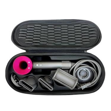 Imagem de SANXIULY Estojo de transporte de viagem para secador de cabelo supersônico Dyson compatível com Dyson HD15 HD08 HD07 HD03 HD01 cinza