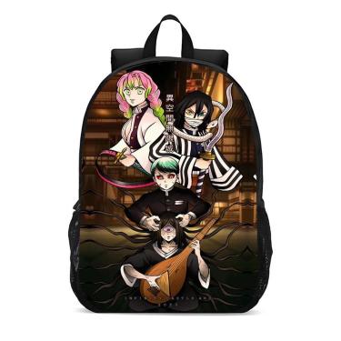 Imagem de Mochila Escolar Infanto Juvenil Anime Demon Slayer Lançamento 0260-Unissex