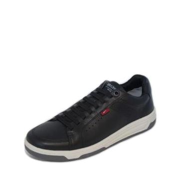 Imagem de Sapatênis Masculino Ferracini Vox em Couro (Preto, BR, Adulto, Numérico, 43)