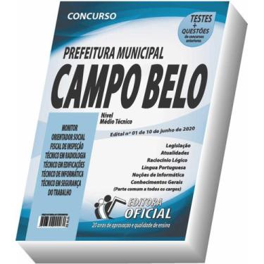 Imagem de Apostila Prefeitura De Campo Belo - Nível Médio E Técnico - Edital 1