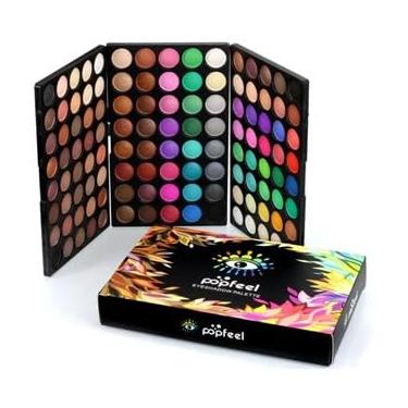 Imagem de Genérico Paleta de Sombras Multi-Cor, Perolada, Mate, 120 Cores