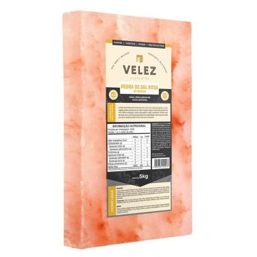 Imagem de Pedra Placa de Sal Rosa do Himalaia 20x30x4 ideal para grelhar