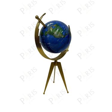Imagem de Peça Decorativa Globo Terrestre Azul 36cm 14689-PL