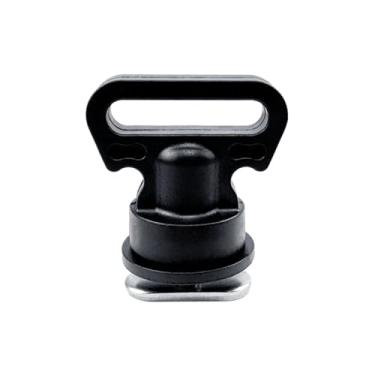 Imagem de Suporte para Pista de Caiaque, Corda de Nylon, Ponto de Ancoragem Com Pontos de Fixação Extras para Refrigerador, Caixa de Pesca, Acessórios de Caiaque (1PC)