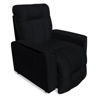 Imagem de Poltrona Confortável Orion do Papai Reclinável em Veludo - SRJ MÓVEIS,