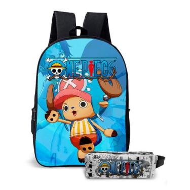 Imagem de Kit Mochila com Estojo Escolar Infantil Série One Peace - Use Thuco, M