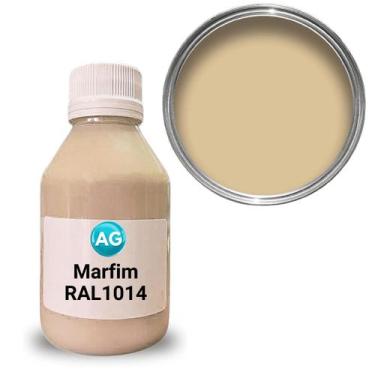 Imagem de Cor Sólida Marfim AG - RAL1014 - Resinas ag, 10G