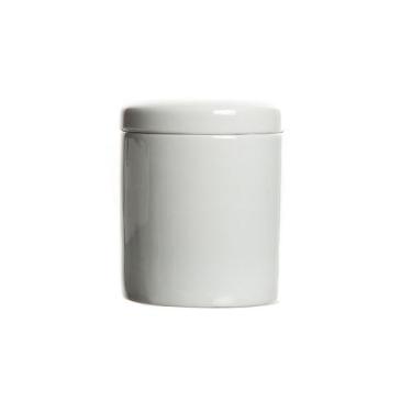 Imagem de Pote Porcelana Grande Kit Higiene Quarto Bebê Menina Menino - Potinho 