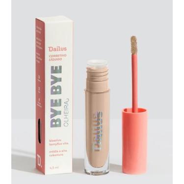 Imagem de Corretivo Líquido Dailus Bye Bye Olheira 4,5ml Lançamento, D2-Claro