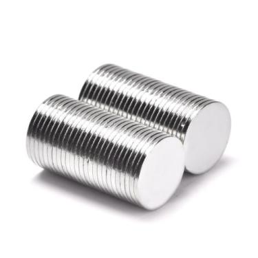 Imagem de 100pcs - Imã De Neodímio 12x1 Pastilha 12mm X 1mm - N35 - Neoimã