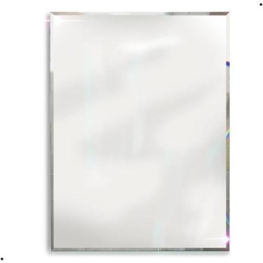 Imagem de Espelho Retangular 60x40cm Bisotê Liso Sem Moldura - Espelhos Diamante