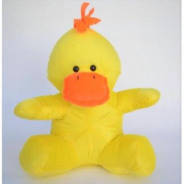 Imagem de Patinho de pelucia animal da fazenda bichinho 30 cm fazendinha - Elza 