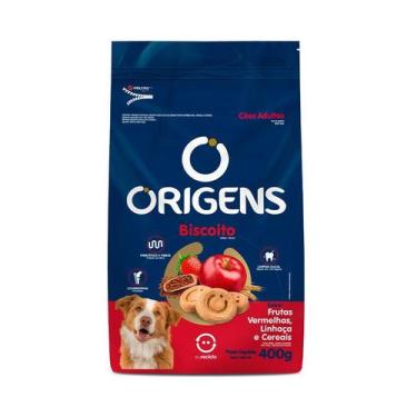 Imagem de Biscoito Origens para Cães Adultos de Porte Médio e Grande Sabor  Frut