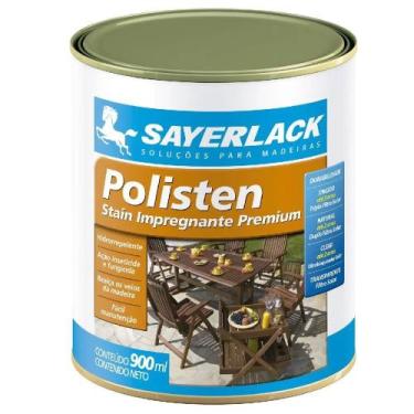 Imagem de Stain Impregnante Polisten TS 3200 Clear Incolor Exterior/Interior 0,9