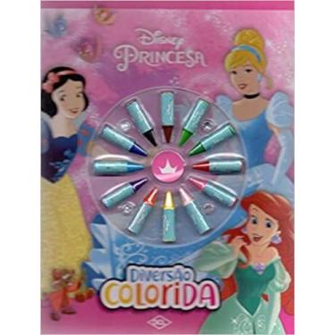 Imagem de Livro - Disney - Cores - Princesas