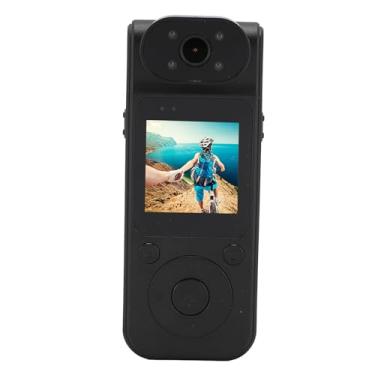 Imagem de Filmadora 4K Com Grande Angular de 140°, Lente Giratória de 180°, Gravação Em Loop, Uso Versátil, Câmera Magnética Vestível para Bicicletas Elétricas, Motocicletas, Segurança