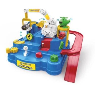 Imagem de Pista Carrinhos Policial E Bombeiro Adventure Envio Rápido - pherois