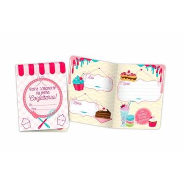 Imagem de Convite Confeitaria Festa Doces - 8 unidades - Regina Festas