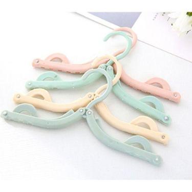 Imagem de Kit 5 Cabides Dobrável Para Viagem Retrátil Portátil Hotel - oem