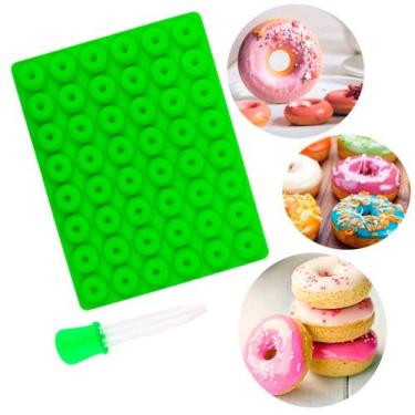 Imagem de Molde Gummy Rosquinha De Silicone Mini Donuts Bala Goma - Things Nerd