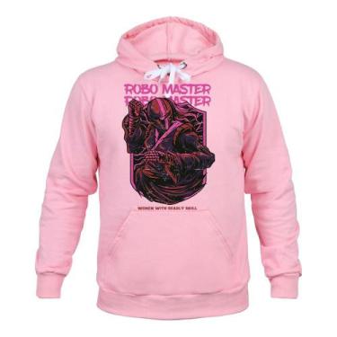 Imagem de Moletom 100% Algodão Flanelado Robo Master - Surprass, Rosa, G