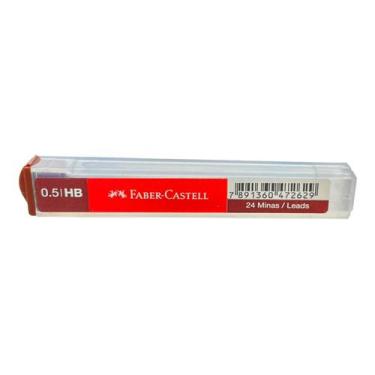Imagem de Grafite Polymer 0.5Mm Hb Faber Castell - FABER CASTELL LINHA VERMELHA