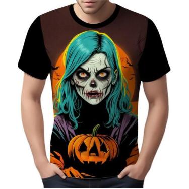 Imagem de Camisa Camiseta Tshirt Halloween Zombi Monstro Fantasia 4 - Enjoy Shop