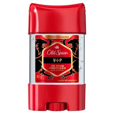 Imagem de Desodorante Old Spice Vip Clear Gel Stick Antitranspirante 80g