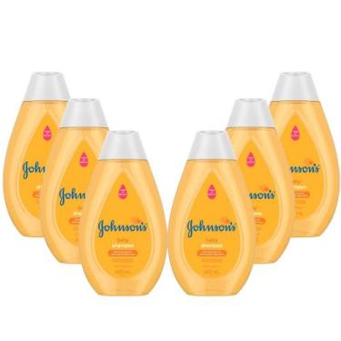 Imagem de Kit 6 Shampoos Johnson's Baby Regular 400ml