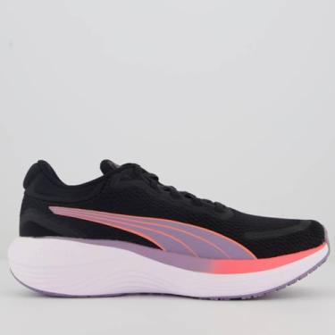 Imagem de Tênis Puma Scend Pro Feminino Preto e Rosa