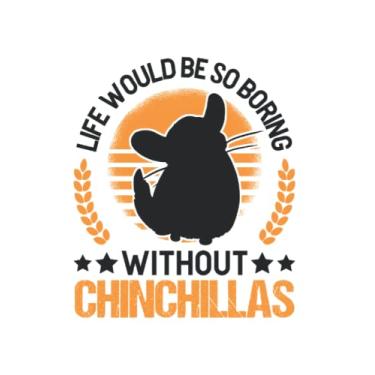 Imagem de Chinchilla Tagesplaner: Life would be so boring without Chinchillas/Kalender 2023 & 2024 / Wochenplaner Tagesplaner Planer/Planungsbuch To-Do-Liste / 6x9 Zoll / 100 ausfüllbare Seiten