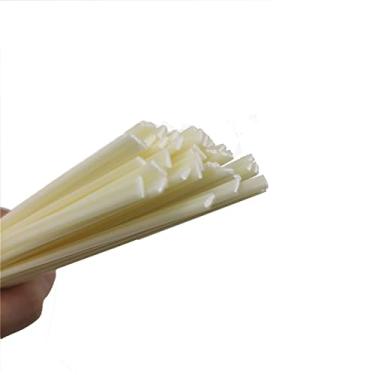 Imagem de Vara de solda preto/bege hastes de soldagem de plástico 200 mm de comprimento varas de soldagem 5x2,5mm para ferramentas de reparo de pára-choques de carro soldador de ar quente metralhadora haste de soldagem a arco de eletrodo (tamanho: 30 peças, cor: ABS-bege 300