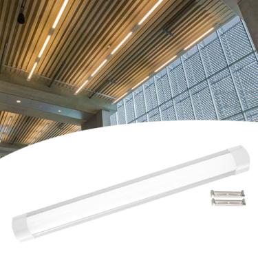 Imagem de Luminária Tubular Sobrepor Led Linear 18w 60cm Luz Quente