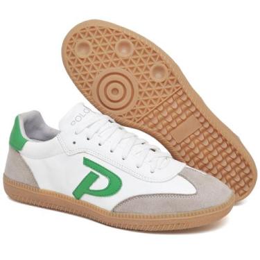 Imagem de Tênis Casual Polo Blu Feminino Moderno Confortável em Camurça e Sintét