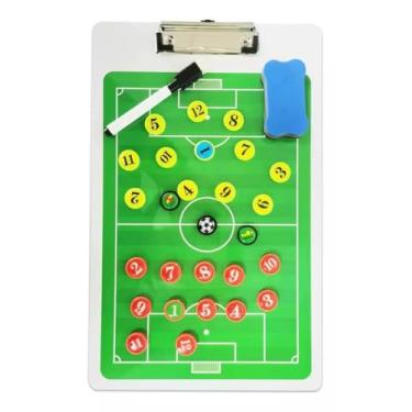 Imagem de Prancheta Tática Magnética Treinador Futebol Com Imã