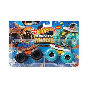 Imagem de Carrinho Hot Wheels - Monster Trucks Sneakerhead Vs Sneakerhead MATTEL