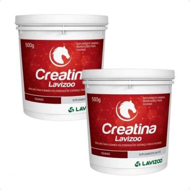 Imagem de Combo 2 Creatina Lavizoo Suplemento para Equinos - 500 g