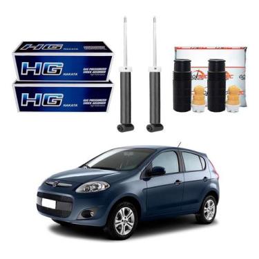 Imagem de Kit Amortecedor Traseiro Novo Palio 1.0 1.4 1.6 2011 A 2019 - Nakata