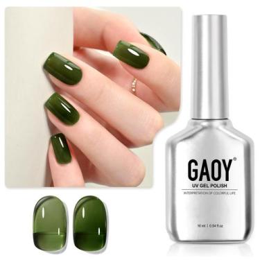 Imagem de Verniz de Unha GAOY Jelly Gel 16ml - Verde Translúcido
