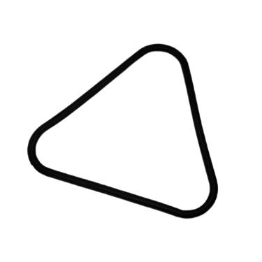 Imagem de Anel de Vedação Triangular Compatível com Lavajato Eletroplas EL1400i