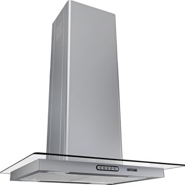Imagem de Coifa De Ilha Fogatti Vidro Reto Inox 4 E 5 Bocas 60cm