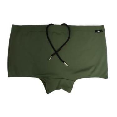 Imagem de Sunga masculina adulto tradicional verde militar - Bim Beachwear, P