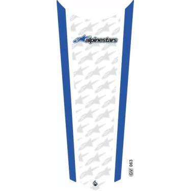 Imagem de Adesivo Faixa  Gravata  Tanque Resinado Cg Apinestars 063 - Resitank