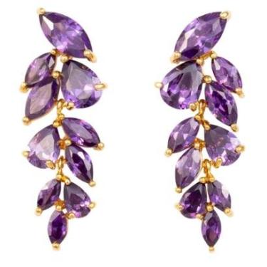 Imagem de Brinco Zircônia Cachos BC0963-Feminino