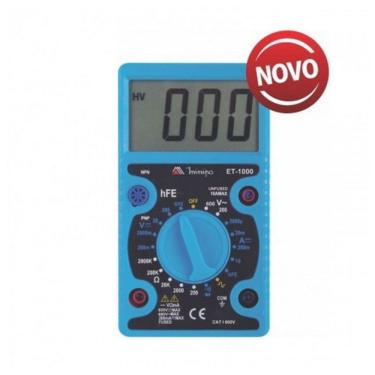 Imagem de Multímetro Digital ET 1000 Minipa Profissional