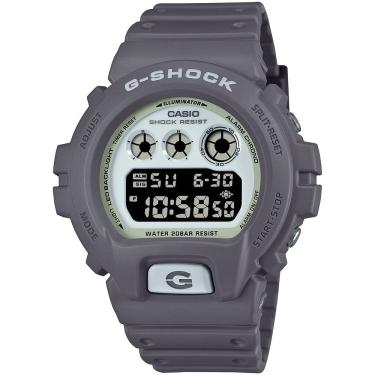 Imagem de Relógio CASIO G-SHOCK cinza digital masculino DW-6900HD-8DR
