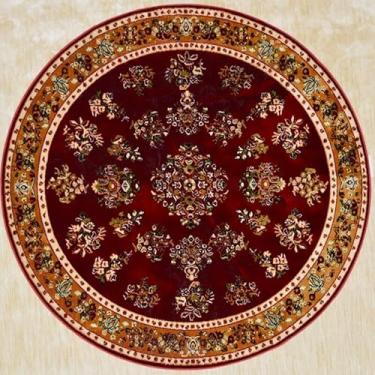 Imagem de Rosadecor, Tapete Redondo Marbella Elite BS Classico 103-6 200 cm